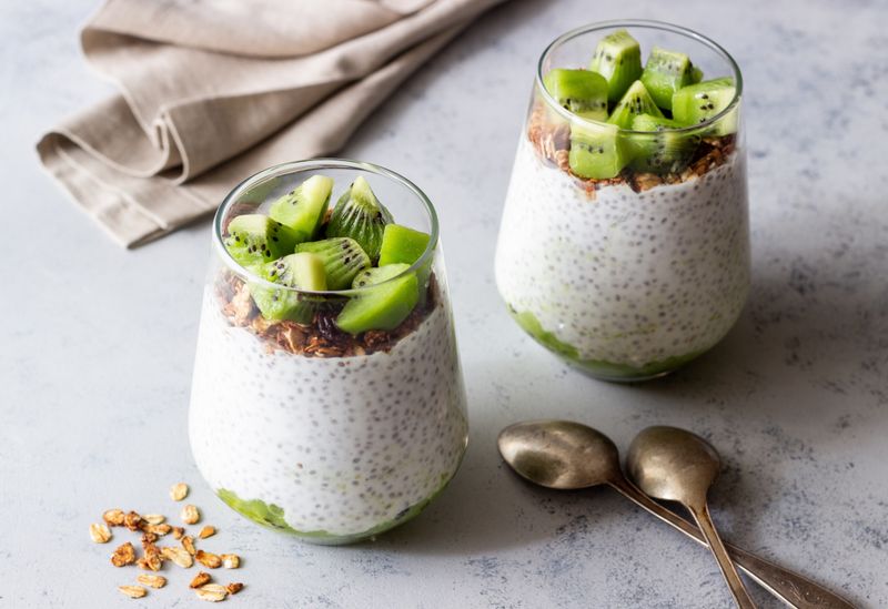 Kiwi Lime Chia Pudding