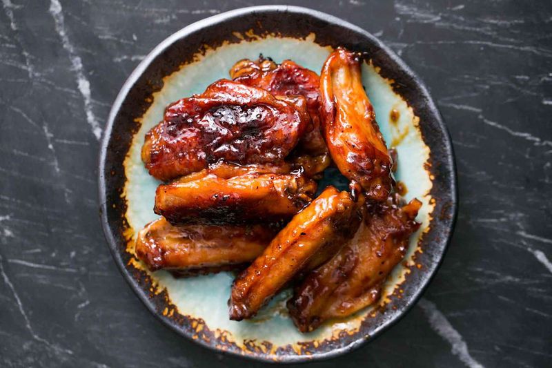 BBQ Bourbon Wings