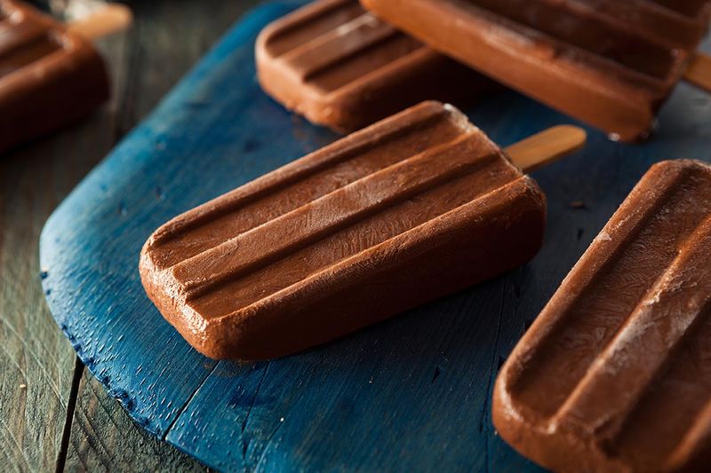 Chocolate Fudge Popsicles