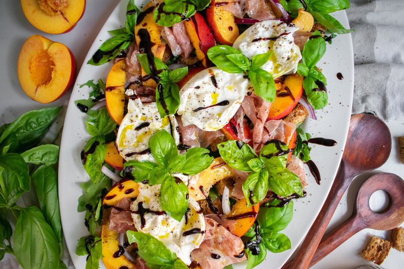 Nectarine and Prosciutto Salad