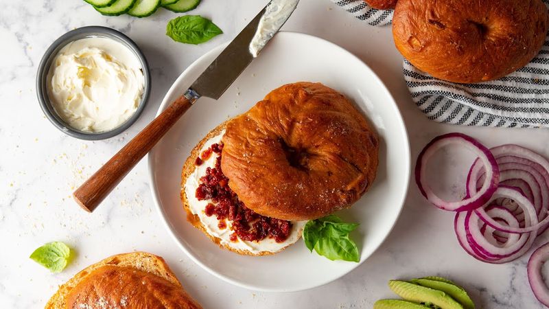 Sundried Tomato & Basil Bagel