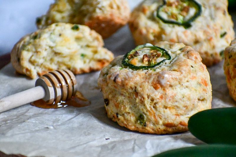 Jalapeño Cheddar Biscuits
