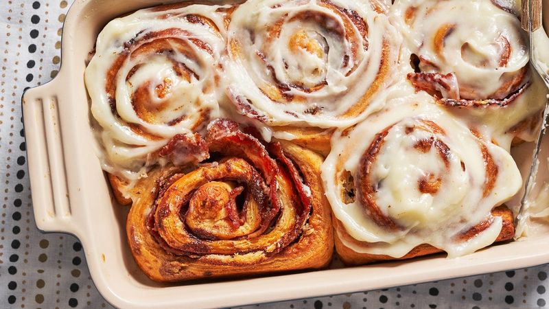 Maple Cinnamon Rolls