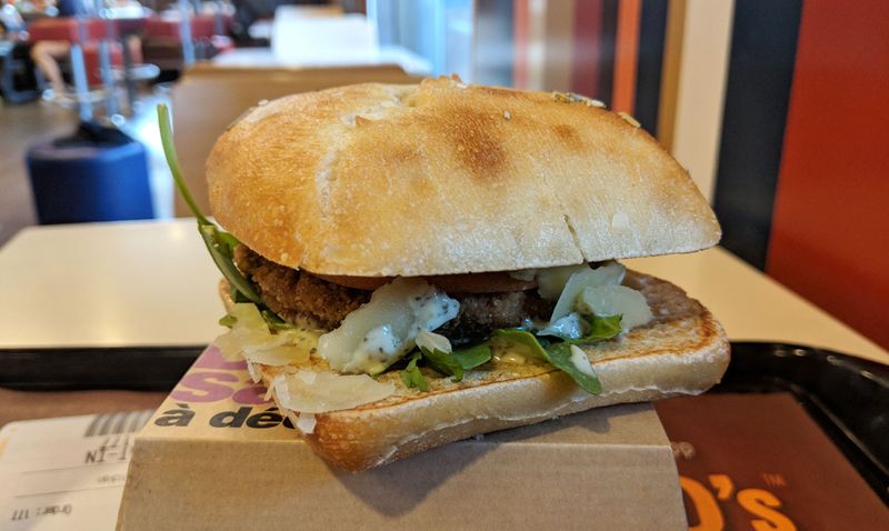 Pesto Parmesan Chicken Sandwich