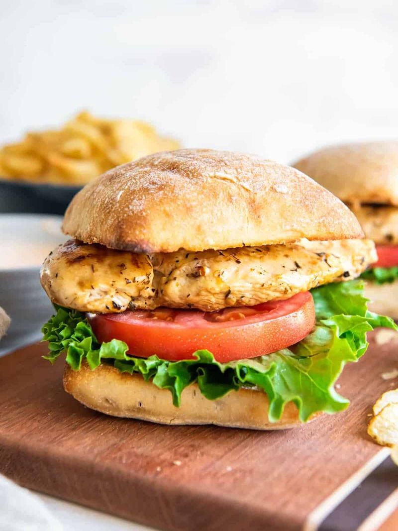 Lemon Herb Chicken Sandwich