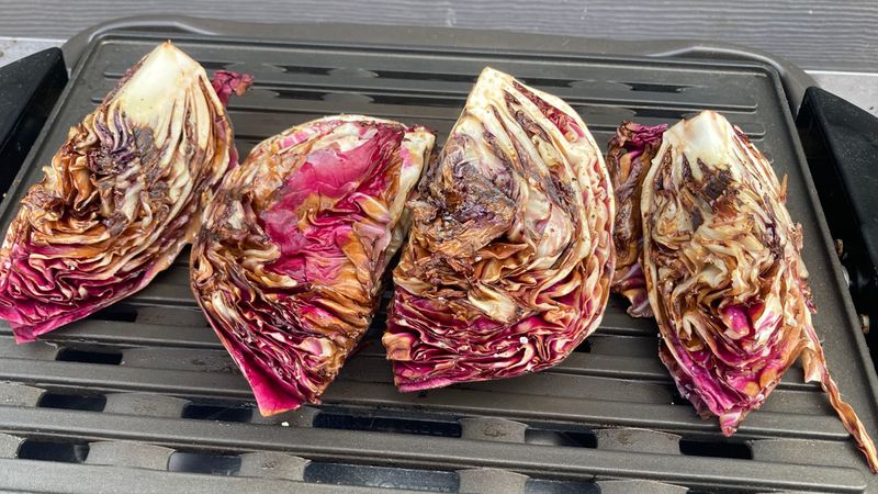 Grilled Radicchio Wedges