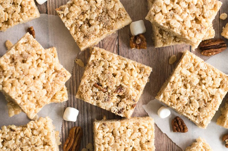 Maple Marshmallow Squares