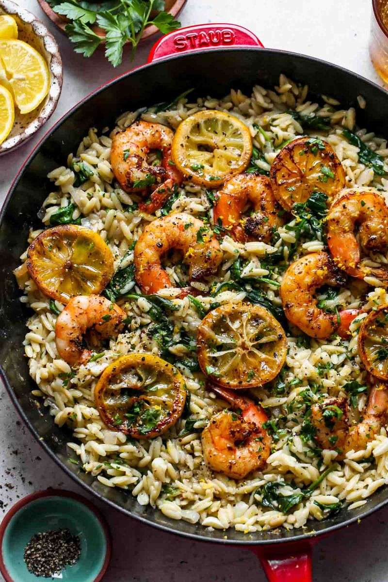 Lemon Pepper Honey Shrimp