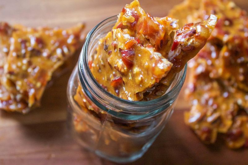 Maple Bacon Brittle