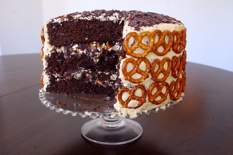 Salted Pretzel Chocolate Cake - Pittsburgh, PA