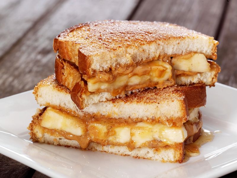 Peanut Butter Banana Sandwich