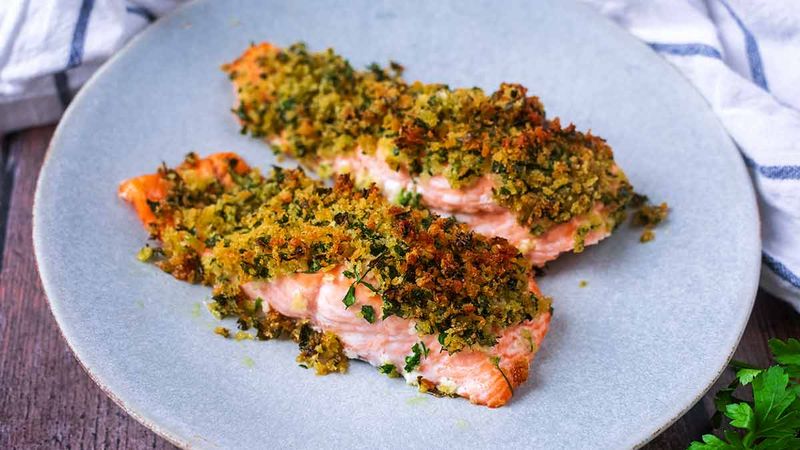 Herb Crusted Salmon