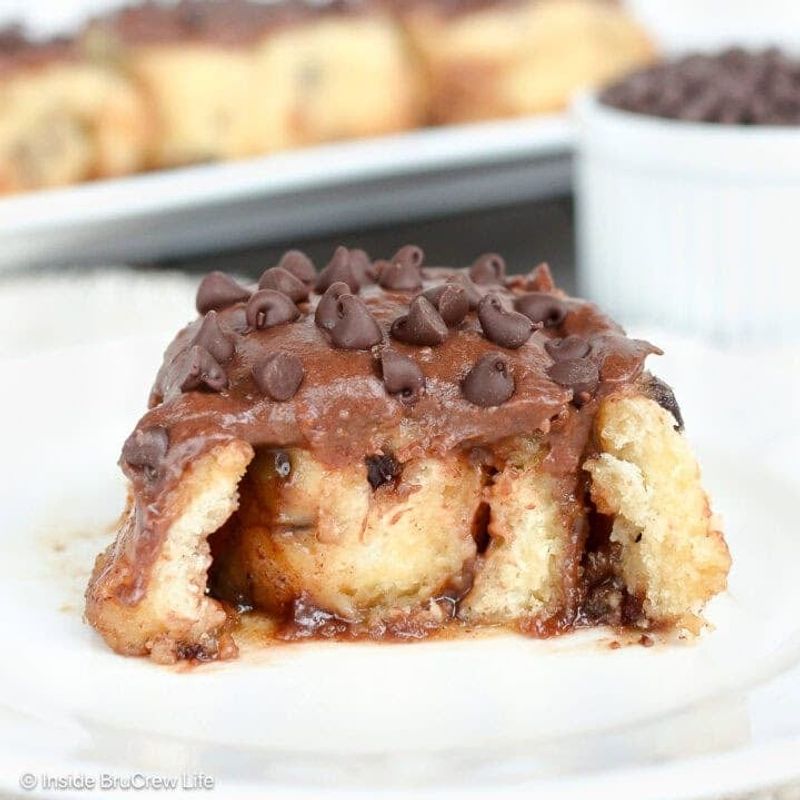 Chocolate Chip Cinnamon Roll