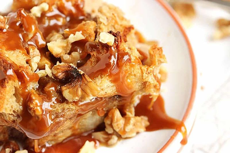 Maple Bread Pudding