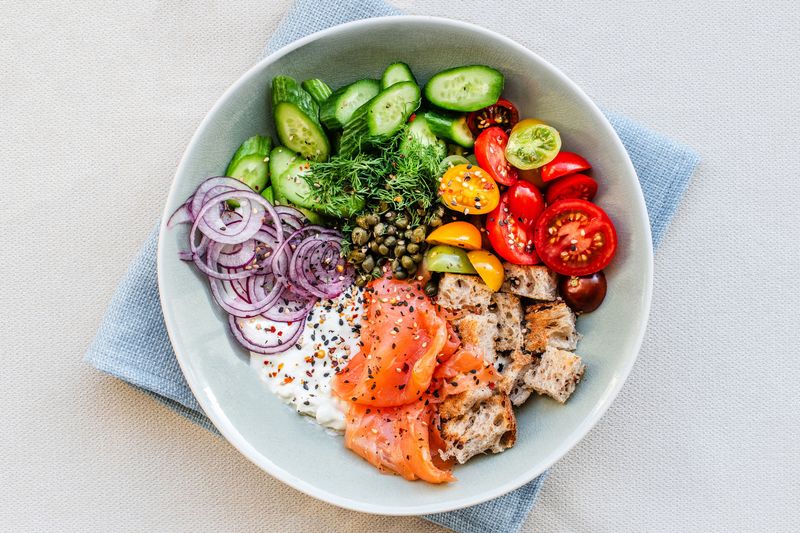 Smoked Salmon and Quinoa Bowl