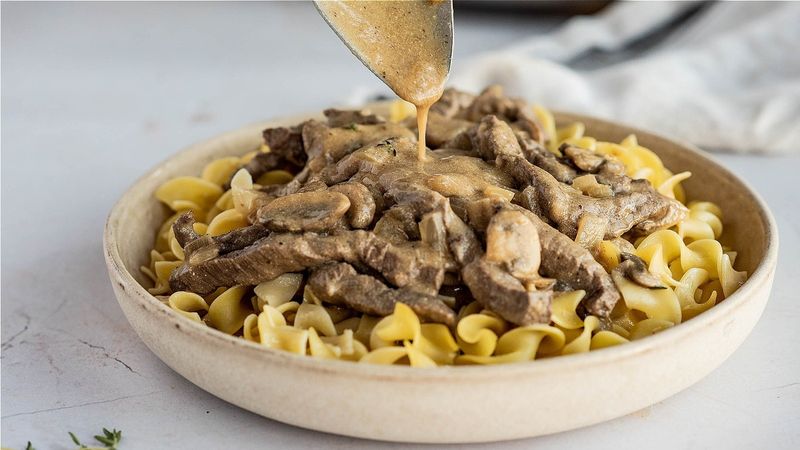 Beef Stroganoff