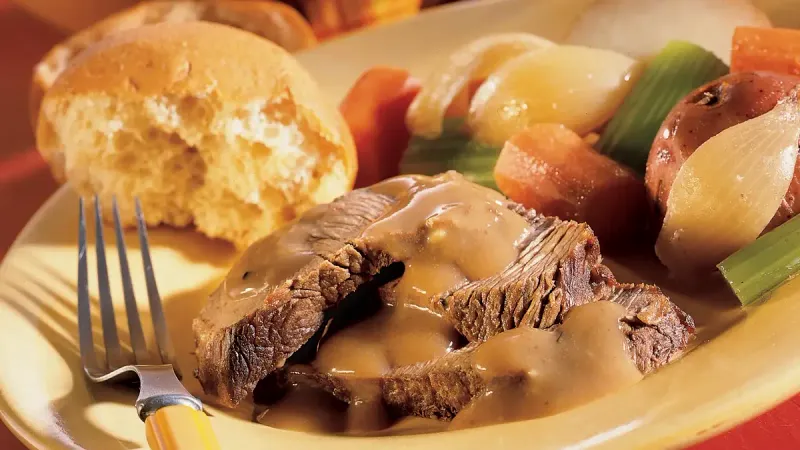 Roast Beef with Gravy