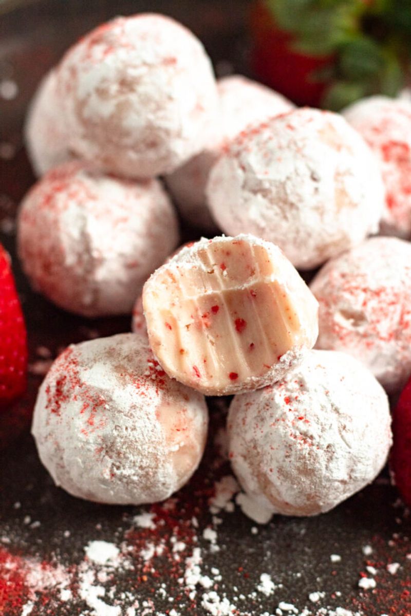 White Chocolate Raspberry Truffle