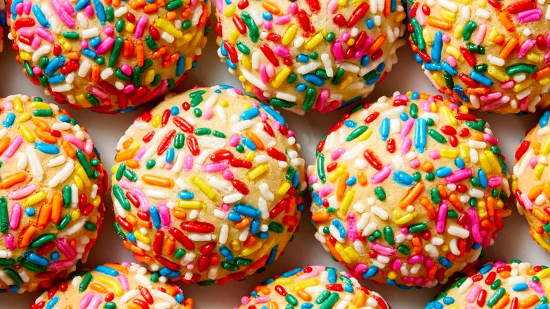 Rainbow Sprinkle Cookies