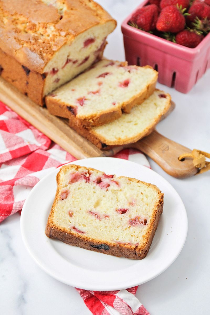 Strawberry Cream Cheese Loaf