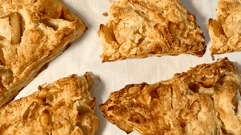 Apple and Cheddar Scones