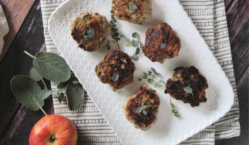Apple Sage Turkey Sausage