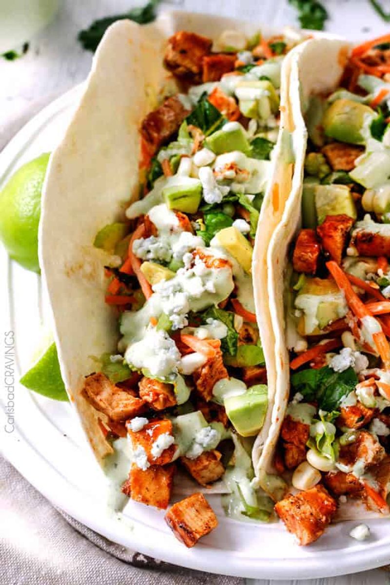 Buffalo Chicken Tacos