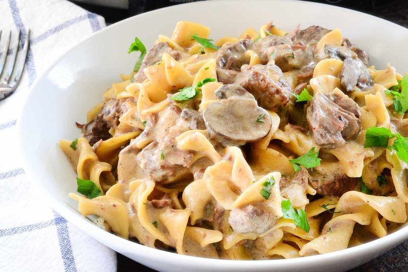 Beef Stroganoff