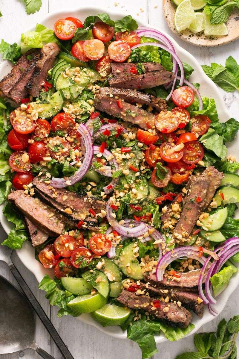 Asian Sesame Beef Salad