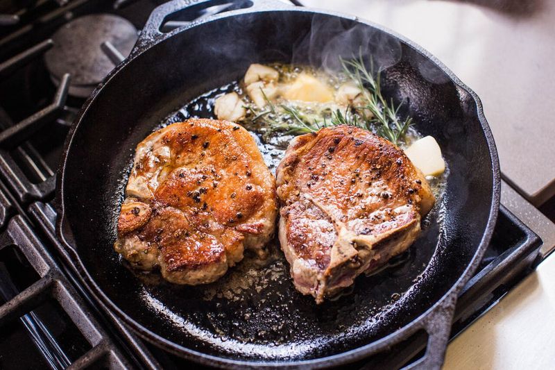 Balsamic Glazed Pork Chops