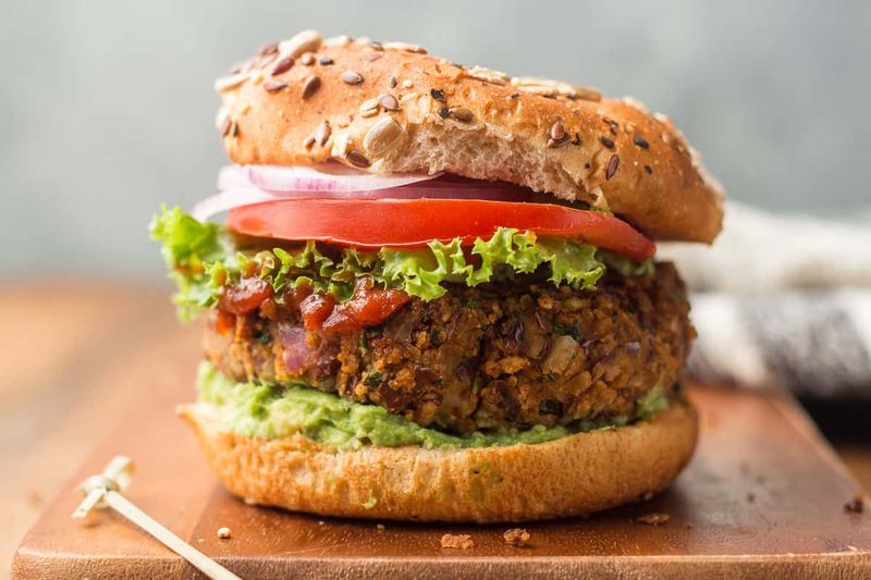 Spicy Black Bean Burger