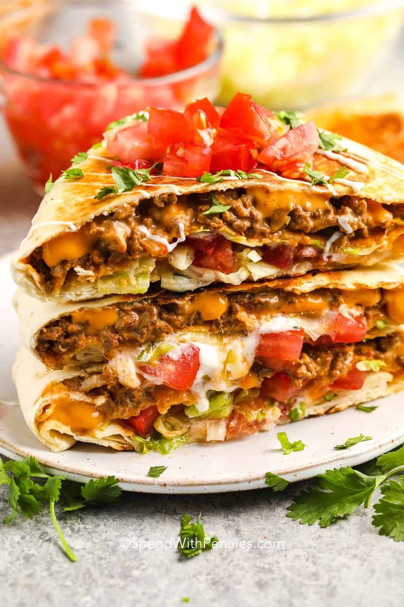 Indian-inspired Curry Crunchwrap