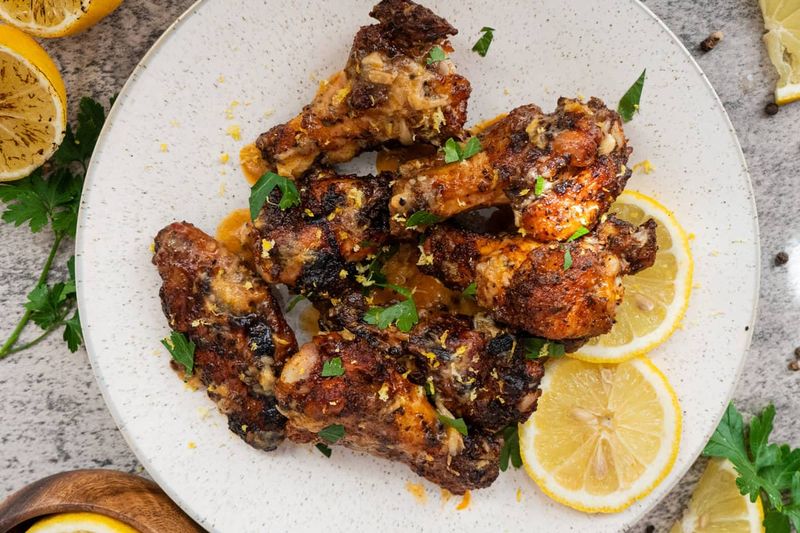 Lemon Herb Chicken Wings