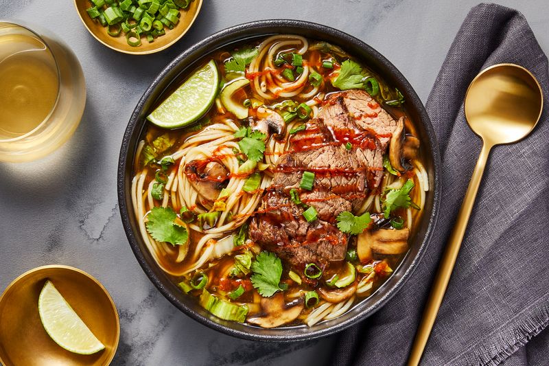 Vietnamese Pho Noodle Bowl