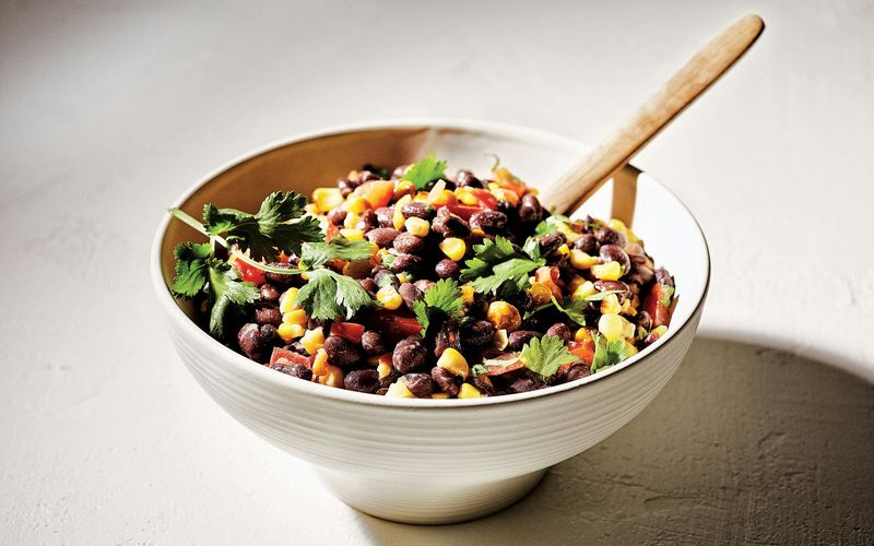 Grilled Corn and Black Bean Salad