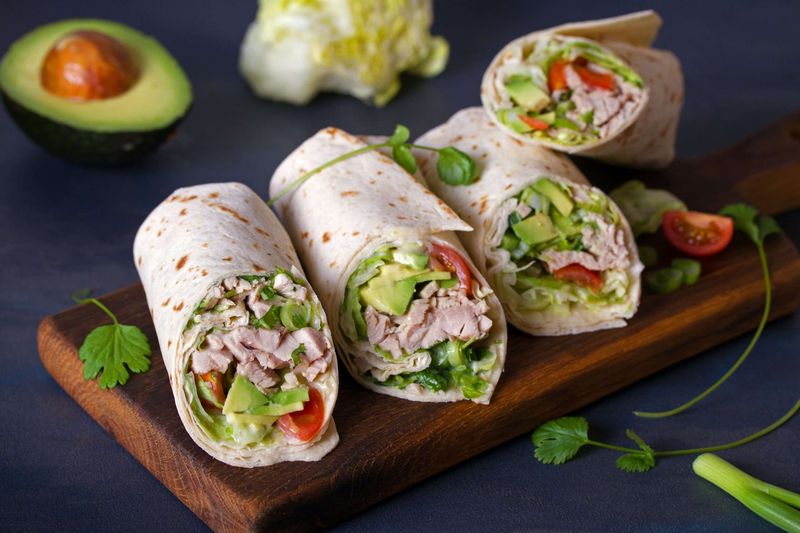 Turkey and Avocado Wrap