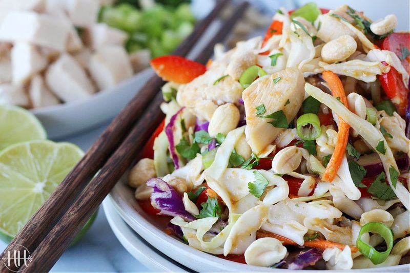 Thai Peanut Chicken Salad