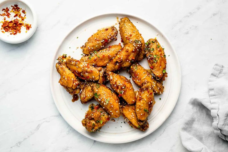 Honey Garlic Chicken Wings