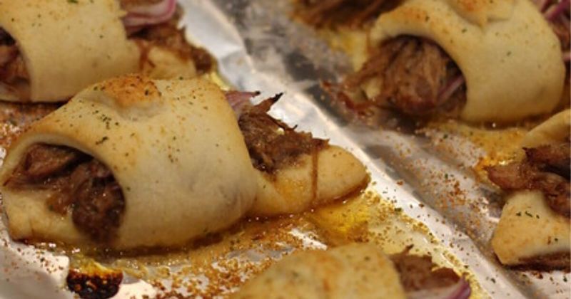 Pulled Pork Barbecue Crescents
