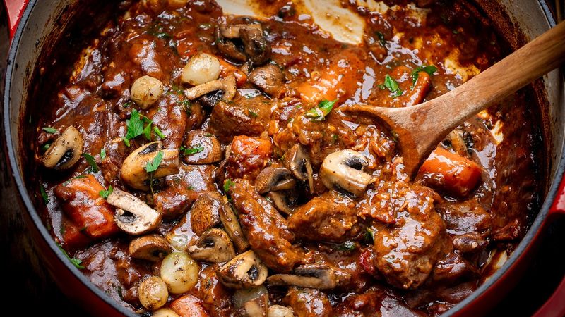 French Beef Bourguignon