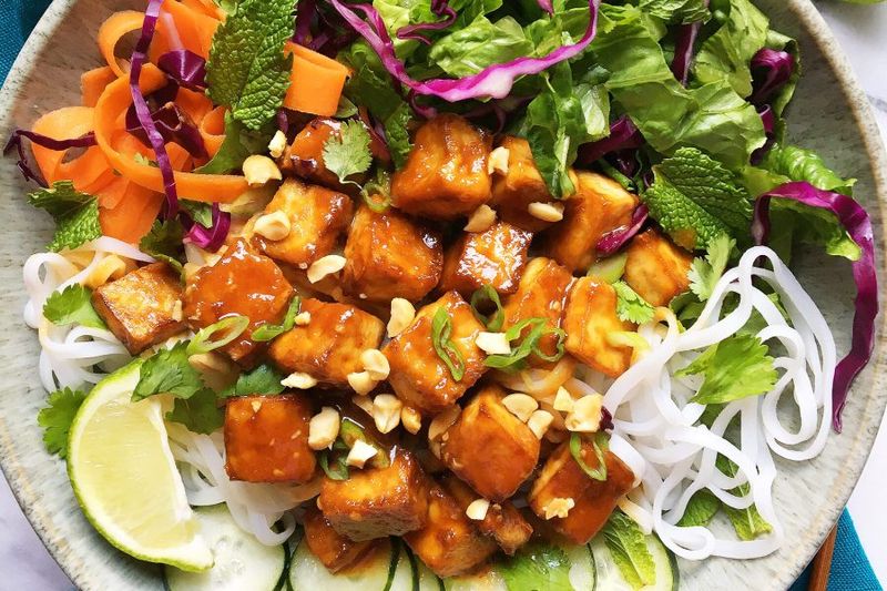 Thai Peanut Noodle Bowl