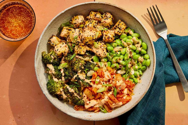 Korean BBQ Tofu Bowl