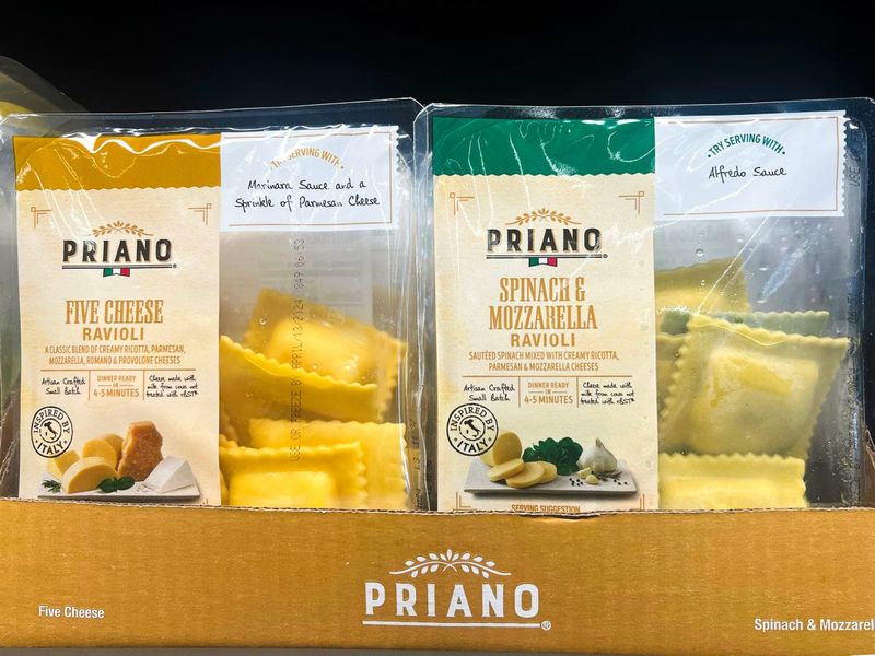 Priano Four Cheese Ravioli