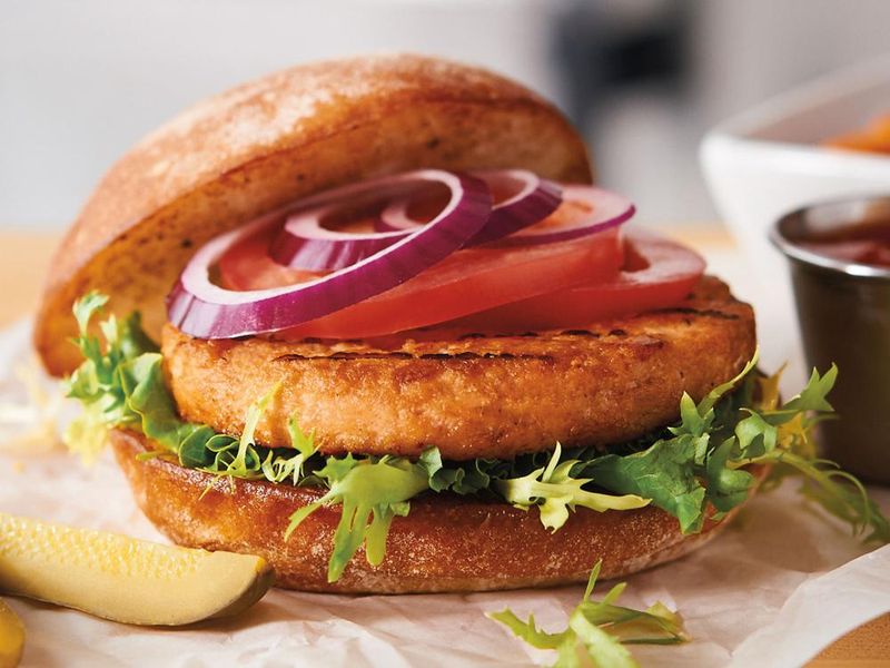 Trident Seafoods Wild Alaskan Salmon Burgers