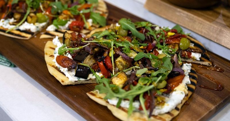 Roasted Vegetable Flatbread