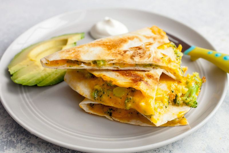 Veggie-Packed Quesadillas