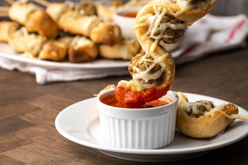 Meatball Sub Skewers