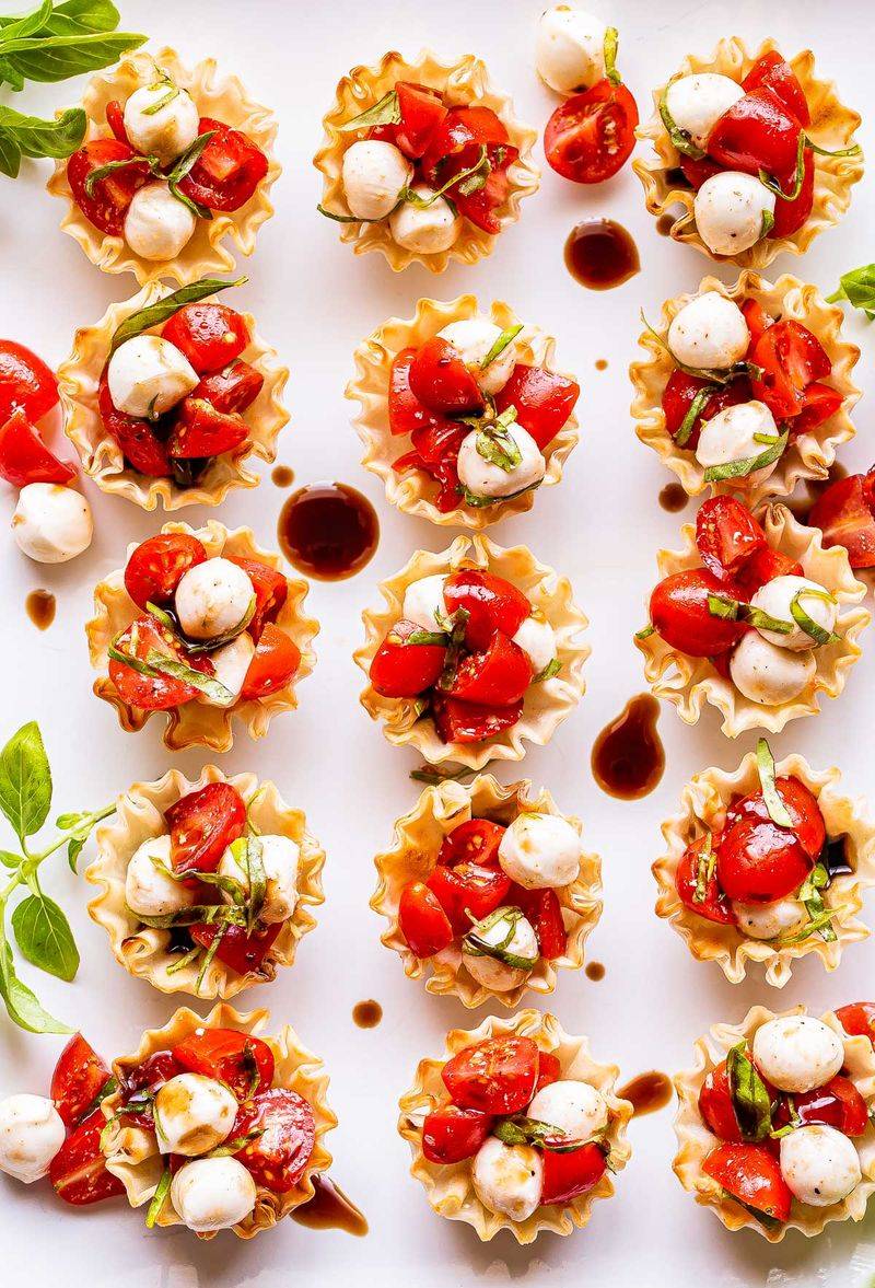 Caprese Salad Cups