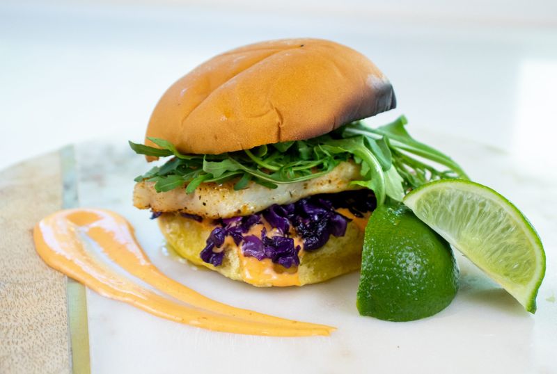 Mississippi: Delta Catfish Burger