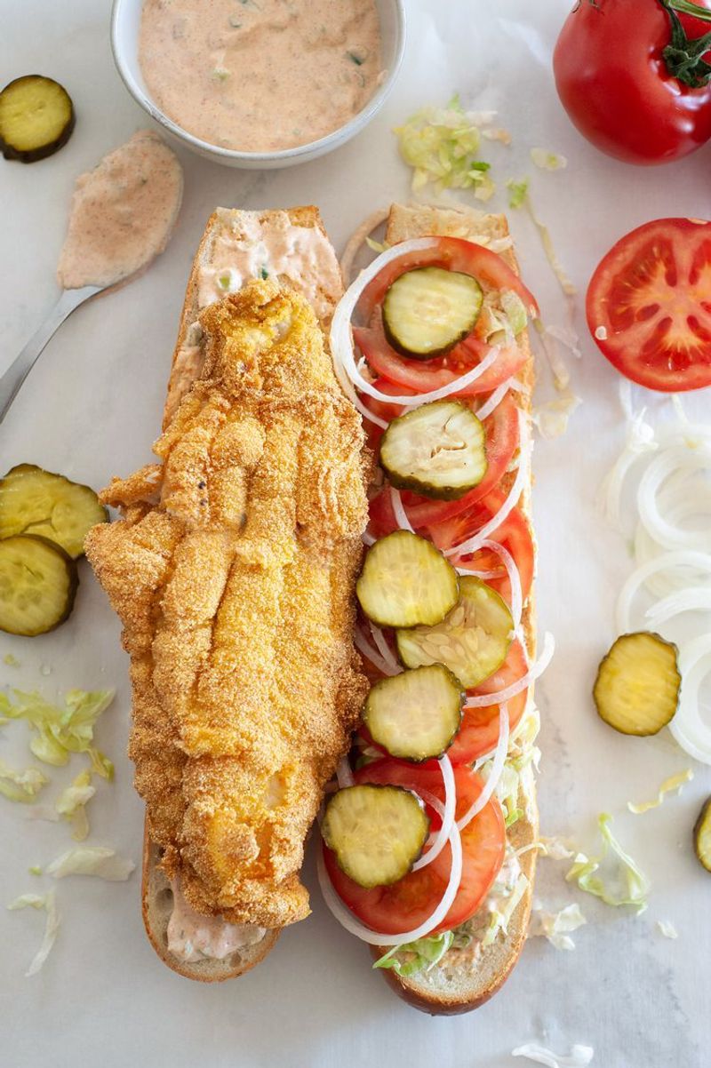 Mississippi: Catfish Po' Boy